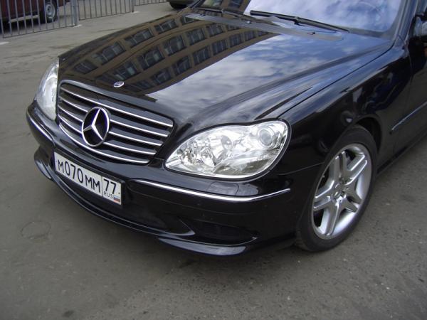 W220 с мигалкой